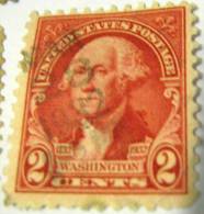 United States 1932 Washington 2c - Used - Usados