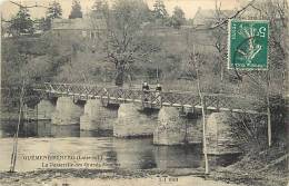 Loire Atlantique -ref A250- Guemene Penfao -la Passerelle Des Grands Moulins - Carte Bon Etat - - Guémené-Penfao