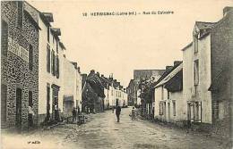 Loire Atlantique -ref A248- Herbignac - Rue Du Calvaire  - Carte Bon Etat - - Herbignac