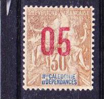 Nouvelle Calédonie N°107 Neuf Charniere - Nuovi