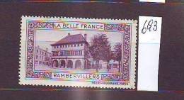 FRANCE. TIMBRE. VIGNETTE. BELLE FRANCE. PARIS. .............RAMBERVILLERS - Tourisme (Vignettes)