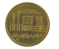 Sarre - 20 Francs - 1954 - Cup.Alu - TB+ - Andere & Zonder Classificatie