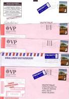 5 GOOD FINLAND Postal Covers 2012 - Good Stamped: Torronsuo Natonal Park 2010 - Cartas & Documentos