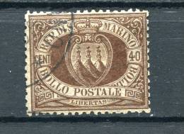 San Marino 1892 Sc 18 Used - Oblitérés