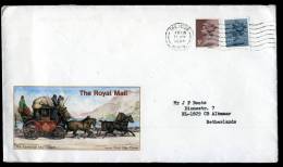 Great Britain 1985, Letter / Cover, The Hyde To Alkmaar - Holland - Lettres & Documents