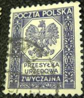Poland 1933 Official Stamp - Used - Dienstmarken
