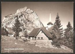 HOLZEGG Kapelle Mit Gr. Mythen Schwyz Alpthal 1966 - Alpthal