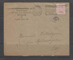 COB 140 Sur Lettre Du 25/10/1922 Agents De Change Vankeerberghen - Covers & Documents