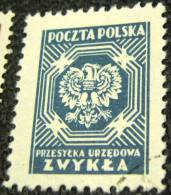 Poland 1945 Official Stamp Eagle - Used - Dienstzegels
