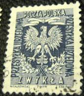 Poland 1954 Offical Stamp Eagle - Used - Dienstzegels