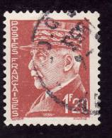 FRANCE  1942  -  Y&T  515  -   Pétain Type Hourriez, 1 F20 Brun Rouge  - Oblitéré - 1941-42 Pétain