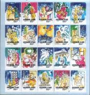 Olanda Pays-Bas Nederland  2000 Foglietto Francobolli Per Auguri Di Natale   ** MNH - Ongebruikt