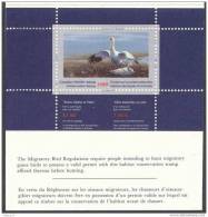 Canada Birds Conservation Booklet  Snow Geese Wildlife1989 FWH5 Habitat  Fauniques Du Canada Perf  MNH Reduced Price - Cuadernillos Completos