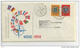 Pays-Bas - Nederland -  FDC   OTAN / NATO 1959 > - NATO