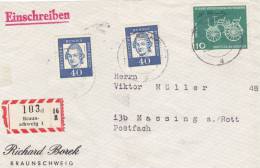 BERLIN, 1961,  Devant De Lettre Rec Mi  207-363/1527. - Lettres & Documents