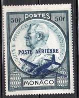 PA N° 13   -  Neuf*  - Louis II Prince De Monaco  -Monaco - Luchtpost