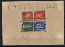 Deutschland: Mi Block 13 MH/* ,  Block Shows Some Damage But Stamps Are MNH - Blocks & Kleinbögen