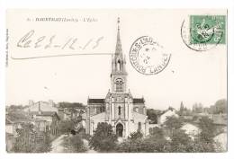 Hagetmau - L´Eglise - Ecrite / Timbrée 1913 - Hagetmau