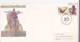 Australia 1981  50th Aniversary Of Commercial Broadcasting In WA Souvenir Cover - Lettres & Documents