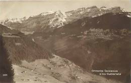 Suisse -ref B1059- Ormonts Dessous Et Les Diablerets   -carte Bon Etat - - Ormont-Dessous