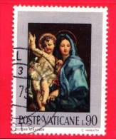 VATICANO - 1971 - Usato - La Sacra Famiglia - 90 L. • La Sacra Famiglia, Opera Di Carlo Maratta - Gebruikt