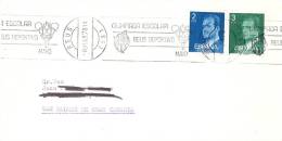 SPAIN. POSTMARK Olympiad School. REUS 1978 - Franking Machines (EMA)