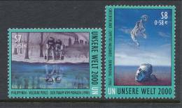 UN Vienna 2000 Michel # 307-308, MNH ** - Nuovi