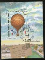Comores 1983 Manned Flight Bicentenary Hot Air Balloons Sc C126 M/s Cancelled# 13364 - Zeppelins