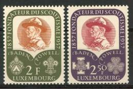 1957 Lussemburgo Scout Scoutisme Scouting Set MNH** -Sc42 - Unused Stamps