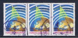 TR Türkei 1994 Mi 3011 (Dreierstreifen) - Used Stamps