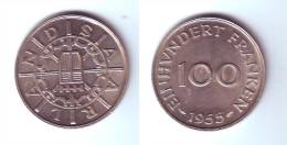 Saarland 100 Francs 1955 - Autres & Non Classés