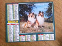 Calendrier Grand Format 1995 OLLER  Chatons Gris Tricolore Chaton Dans Un Carton A Chapeau - Groot Formaat: 1991-00