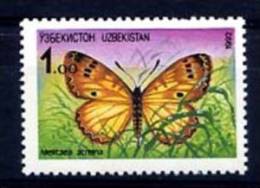 OUZBEKISTAN UZBEKISTAN 1992, PAPILLON, 1 Valeur, Neuf. R157 - Uzbekistan