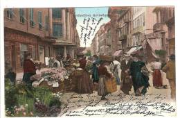 NICE - ALPES MARITIMES - MARCHE AUX FLEURS - SAINT FRANCOIS DE PAUL - BELLE ANIMATION - Markets, Festivals