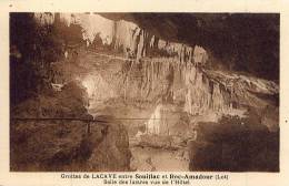 Grottes De LACAVE Salle Des Lustres Vue De L'Hôtel - Lacave