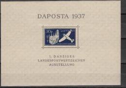 Danzig : Mi  Block Nr 2 A, MNH/** - Neufs