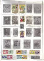 CZECHOSLOVAKIA    Collection Of  Mounted Mint And Used As Per Scan. (4 SCANS) - Lots & Serien