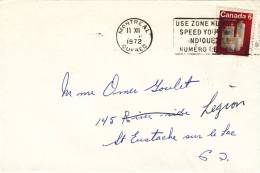 Canada N° 489 Obl. Sur Lettre - Briefe U. Dokumente