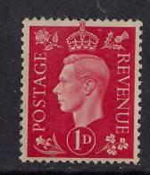 GB 1937 - 47 KGV1 1d SCARLET UMM STAMP SG 463...( F574 ) - Unused Stamps