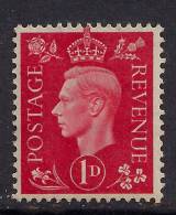 GB 1937 - 47 KGV1 1d SCARLET MM STAMP SG 463..( F576 ) - Ongebruikt