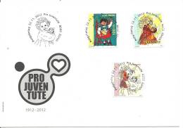 2012 Pro Juventute Aus Bogen Vollstempel - Cartas & Documentos