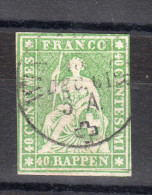 SUISSE - N° 30 B  - Y&T - O - Used Stamps