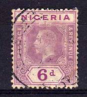 Nigeria - 1914 - 6d Definitive (Watermark Multiple Crown CA) - Used - Nigeria (...-1960)
