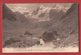 C0006 Bagnes, Lac De Louvie Sur Fionnay Grand Combin.Non Circulé. Jullien 5488. Léger Gondolage Sur Le Fond - Bagnes