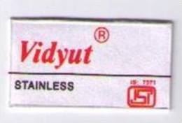 LAMETTA DA BARBA - VIDYUT STAINLESS - ANNO ? ( MADE IN INDIA) - Razor Blades