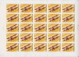 Russia 1986  MiNr. 5659  Bogen  Sportflugzeuge Des Konstrukteurs Aleksandr Jakowlew. - Full Sheets