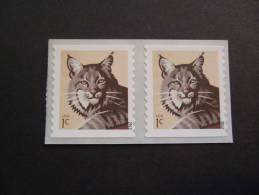 USA 2012  BOBCAT COIL STAMP   MNH **  (S12-004/015) - Ongebruikt