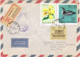 5922. Carta Certificada Aerea POZNAN (Polonia) 1965 - Covers & Documents
