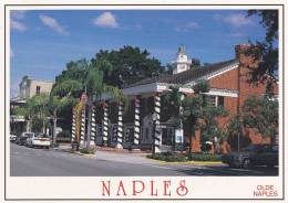 Cp , ETATS-UNIS , NAPLES , Shopping And Dining Along 5th Street In Olde Naples - Naples