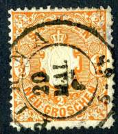 GS-356)  SAXONY  1863  Mi.# 15d / Sc.#16a Used - Saxony